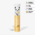 Panda Tea Hydratation & Énergie - Citron-Passion - 1 tube de 20 Pastilles