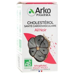 Arkogelules Ail Noir Bio - 40 Gélules
