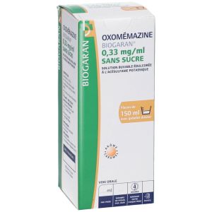 Oxomemazine Sans Sucre - 150mL