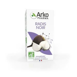 Arkogelules Radis Noir Bio - 40 Gélules