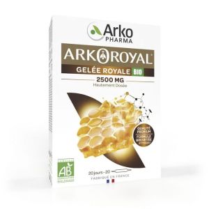 Arkoroyal Gelée Royale 2500Mg - 20 ampoules 10mL