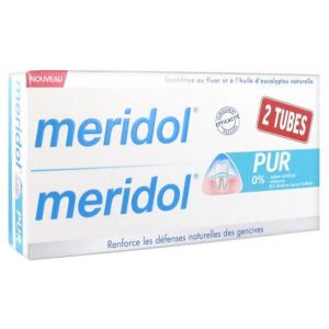 Dentifrice Meridol Pur 75ml x2