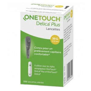 One Touch Delica+ Lancettes 200