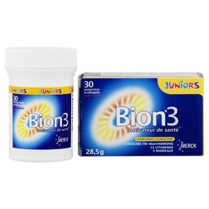 Bion 3 juniors activateur de santé - 30 comprimés
