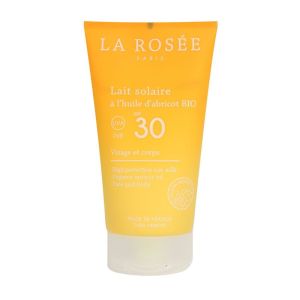 Lait solaire huile abricot bio SPF30 150mll