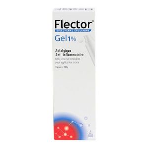 Flector gel diclofénac 1% 100g