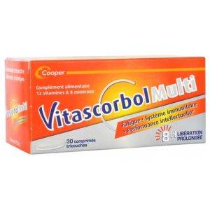 Vitascorbolmulti Senior 30 comprimés