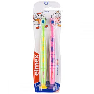 Brosse à dent elmex® Anti-Caries Enfant 3-6 ans x2