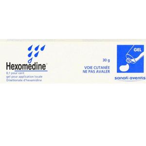 Héxomédine gel 30g