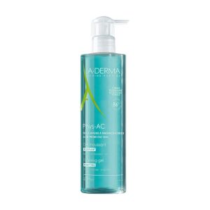 Phys-AC Gel moussant nettoyant purifiant peaux grasses à tendance acnéique 400 ml