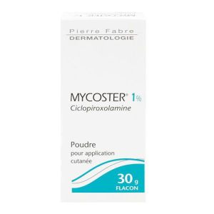 Mycoster 1% poudre Pierre Fabre - flacon 30 g