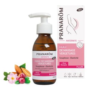 Huile de massage vergetures - 100 ml