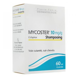 Mycoster 10mg/g Shampooing - Flacon de 60ml