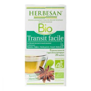 Infusion transit facile bio 20 sachets