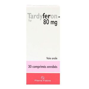 Tardyferon 80 mg - 30 comprimés