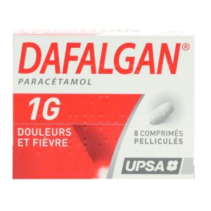Dafalgan 1g - 8 comprimés