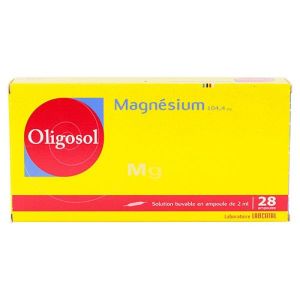 Oligosol Magnésium 28 Ampoules