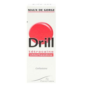 Drill maux de gorge collutoire 40 ml - Pierre Fabre