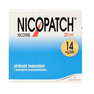 Nicopatch 14mg/24h - 7 dispositifs transdermiques