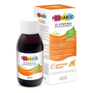 Pediakid 22 vitamines & oligo-éléments - 125ml