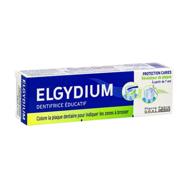 ELGYDIUM Révélateur de plaque - Dentifrice éducatif 50 ml
