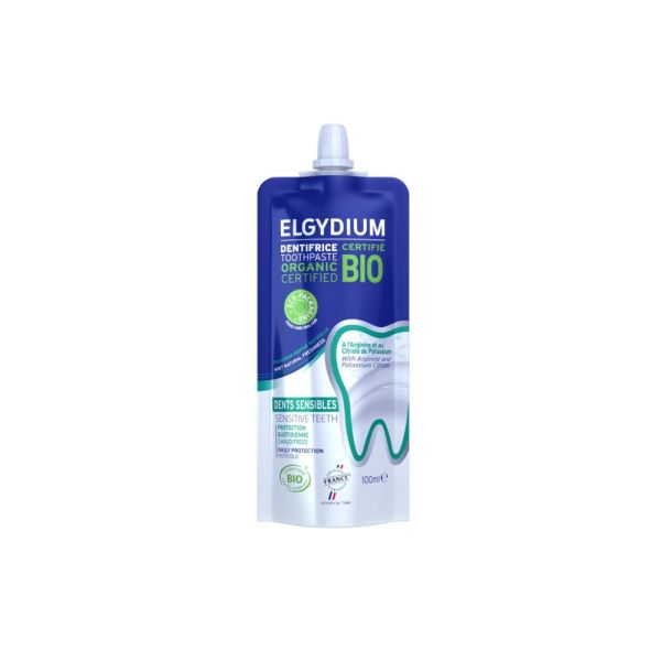 ELGYDIUM Dents sensibles - BIO - dentifrice éco conçu 100 ml