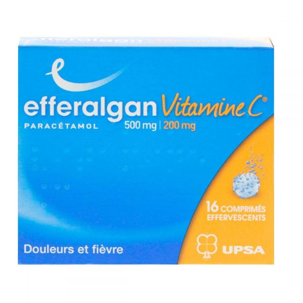 Efferalgan vitamine C -  16 comprimés effervescents