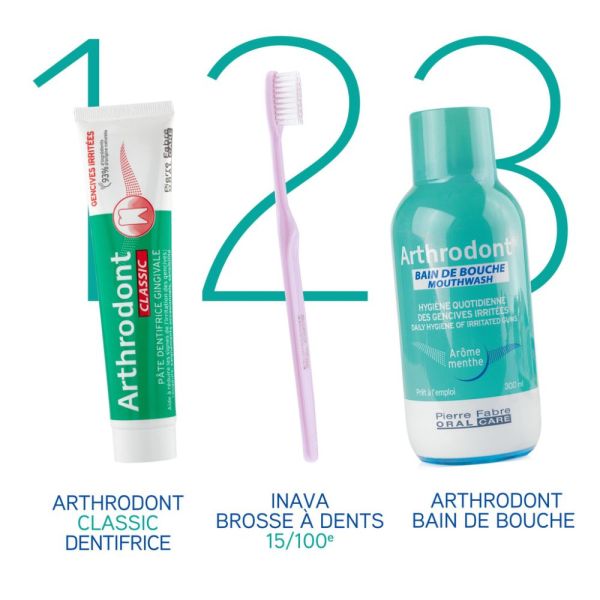 Arthrodont - bain de bouche gencives sensibles 300 ml