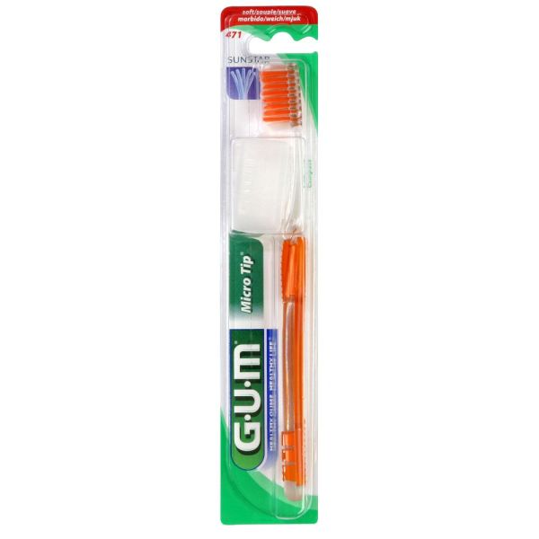 Brosse à dents MicroTip Souple Compacte