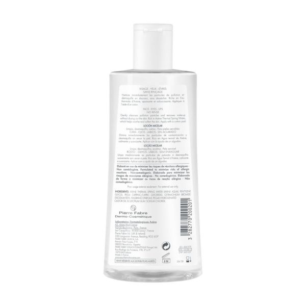 Les Essentiels Lotion micellaire visage, yeux et lèvres 500 ml