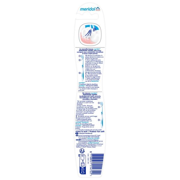 Brosse à dents Meridol Parodont Expert extra souple