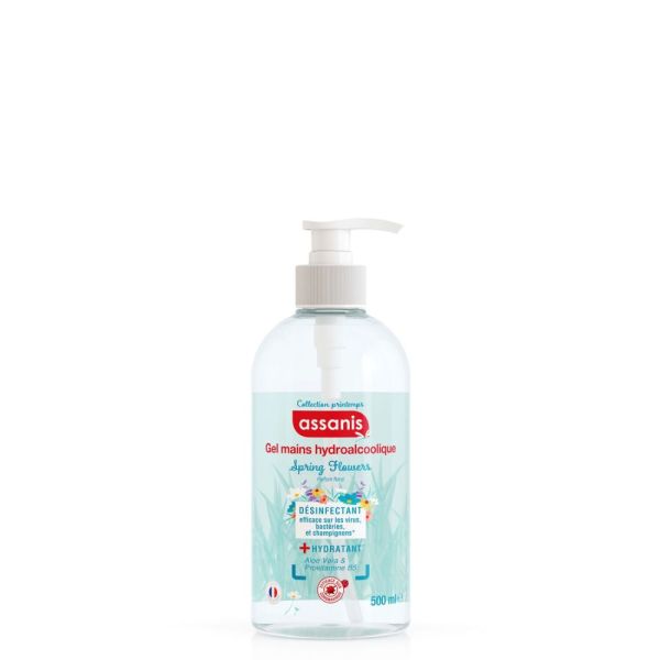 Assanis Gel Hydroalcoolique Spring Flowers 500 ml