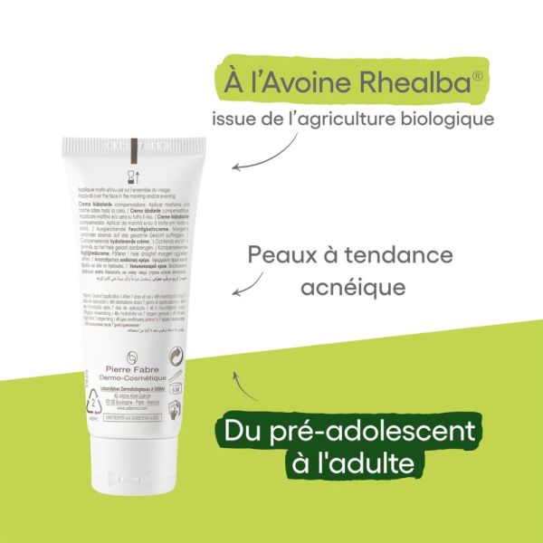 Phys-AC Hydra Hydra Crème visage hydratante compensatrice peaux grasses à tendance acnéique 40 ml