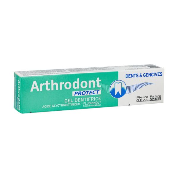 Arthrodont Protect Gel - dentifrice fluoré gencives sensibles 75 ml