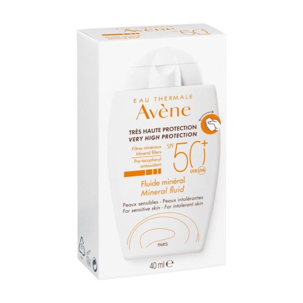 Solaire Fluide minéral SPF 50+ 40 ml