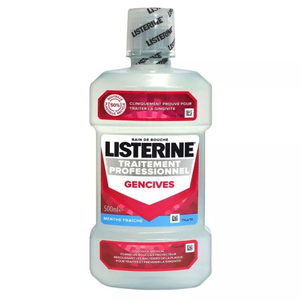 Listerine Traitement Professionnel Gencives 500 ml
