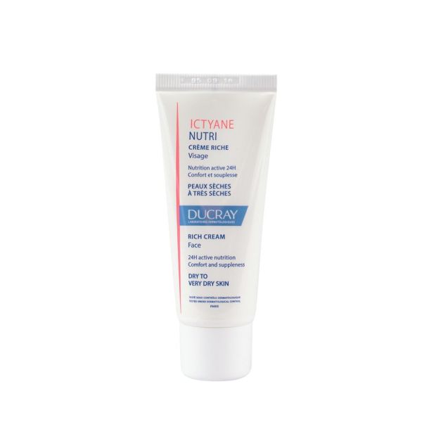 Ictyane nutri - Crème jour riche nutritive visage 40 ml