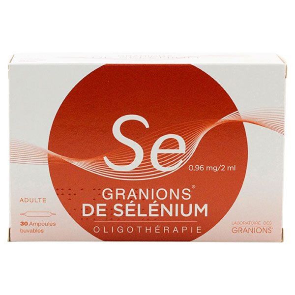 Granions de Sélénium 30 ampoules