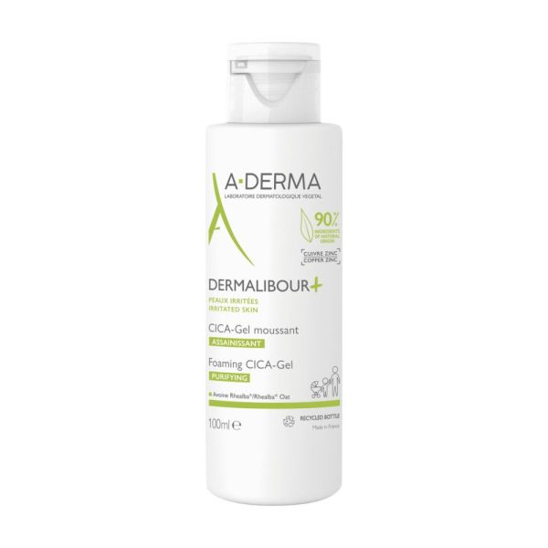 Dermalibour+ Cica-Gel moussant assainissant 100 ml