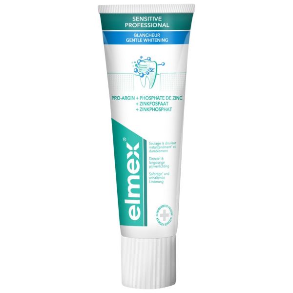 Dentifrice Elmex Sensitive Professional Dents Sensibles Blancheur 75ml