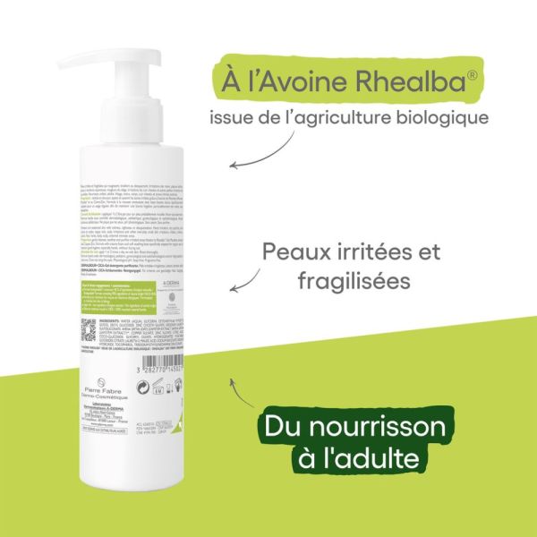 Dermalibour+ Cica-Gel moussant assainissant 100 ml