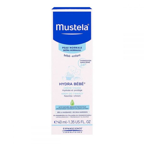 MUSTELA - Eau rafraîchissante & crème visage hydratante - Bébé