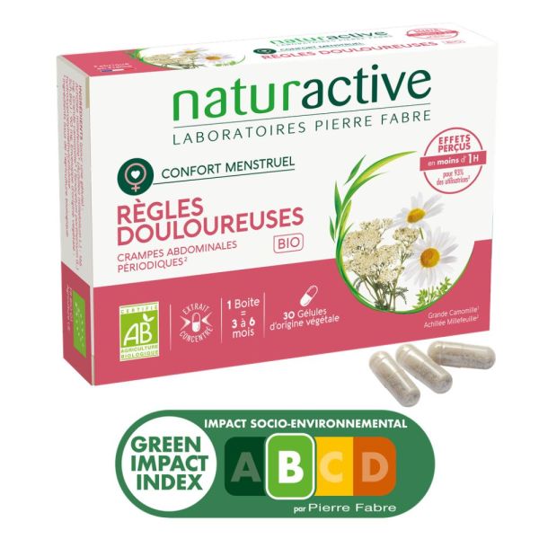 Règles douloureuses BIO 30 Gélules