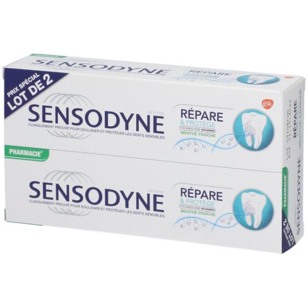 Dentifrice Répare & Protège 2x75mL