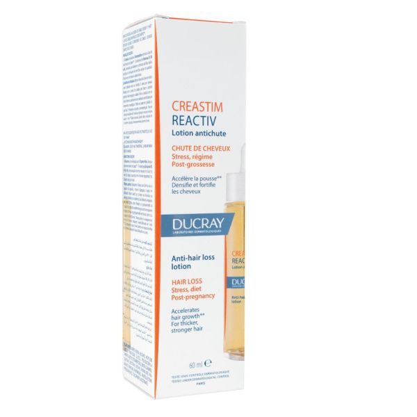 Créastim - Lotion Antichute - Chute de cheveux Stress, fatigue, régime, post grossesse 60 ml