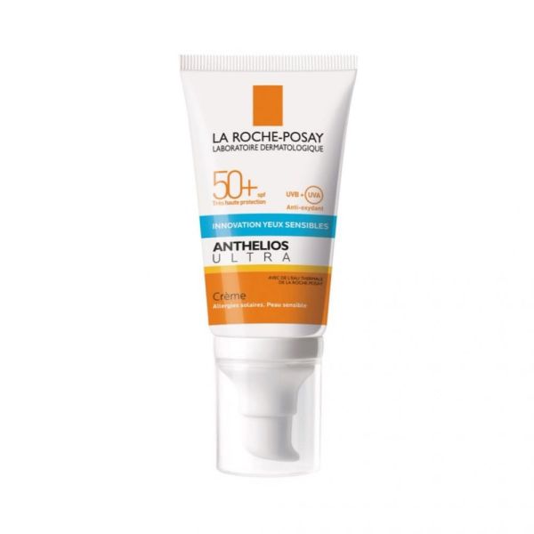 Anthelios Crème Solaire Hydratante Visage SPF50+ Avec Parfum 50ml