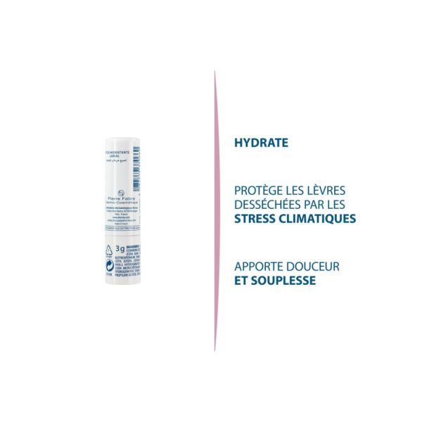 Ictyane - Stick hydratant et protecteur lèvres sèches et abîmées 3 g