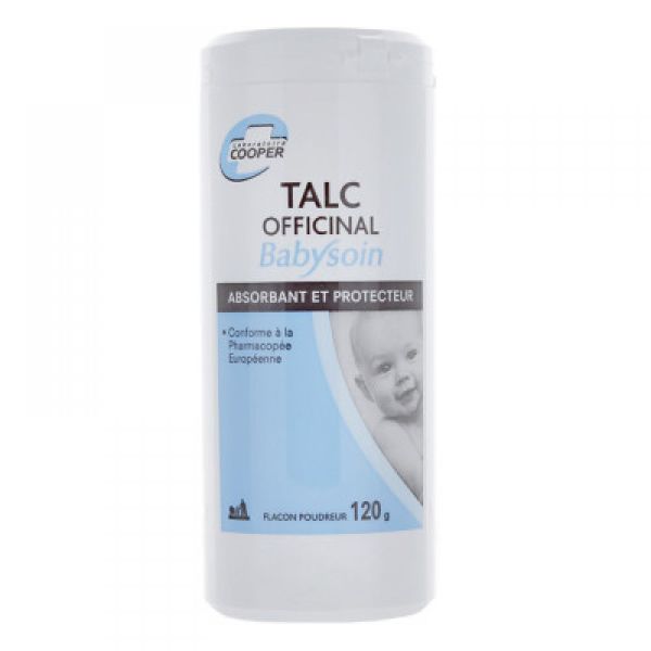 Cooper Talc - Flacon poudreur de 120g