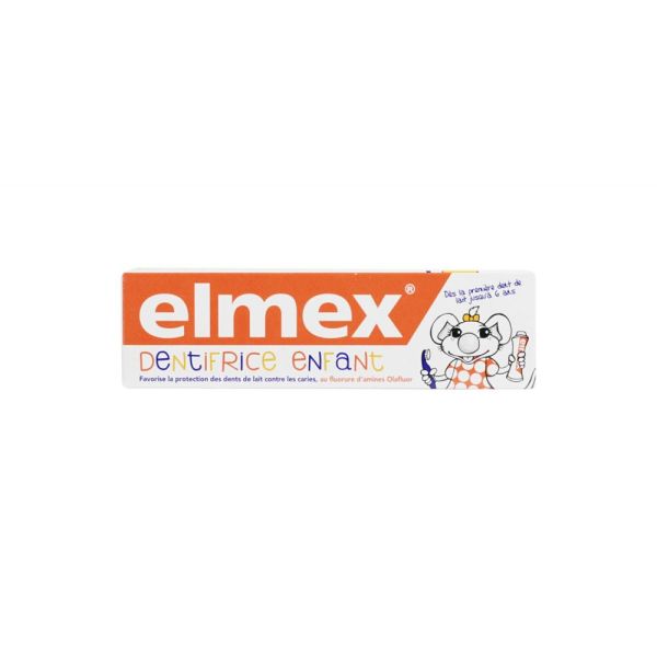 Dentifrice Elmex enfant jusqu'à 6 ans - 50 ml