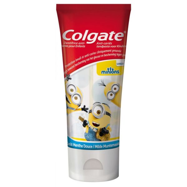 Dentifrice Colgate anti-caries enfants Minions x 50 ml